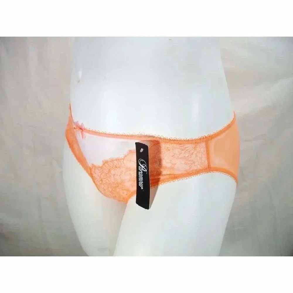 SMALL‎ Paramour 635014 Amber Sheer Lace Bikini Panty Desert Flower NWT